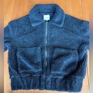 Thread&Supply Cozy Blue Sherpa Jacket